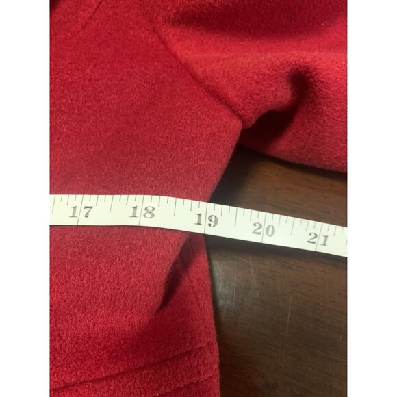 St. John's Bay Lana Wool Cashmere Double Breasted Pea Coat Size S - Picture 5 of 8